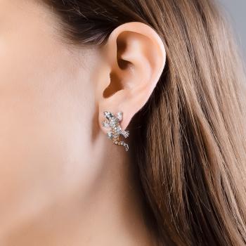 Preview: Sülo Salamander Ohrringe